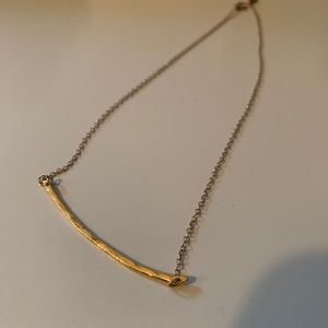 Gorjana Gold Bar Necklace